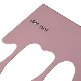 تصویر آویز لباس کوچک صورتی dropiron 