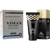 تصویر ژل حجم دهنده تیتان طلایی روسی + کپسول وایمکسvimax 