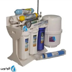تصویر تصفیه آب آکوا اکسپرت 7 مرحله با فیلتر الکالاین Ro7(730)orp 