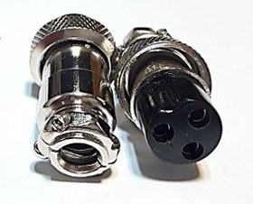 تصویر Con-Power-Bulk Head-3Pin-F-Plug-S 