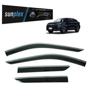 تصویر بادگیر خودرو اسپویلر شیشه جلو کروم سازگار با CHERY OMODA 5 2023 2025 SUNPLEX 