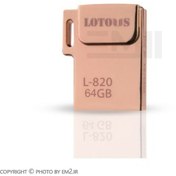 تصویر فلش مموری لوتوس مدل L-820 ظرفیت 64 گیگابایت Lotous L-820 Flash Memory-64GB