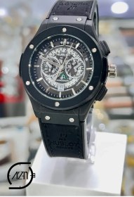 تصویر ساعت مچی هابلوت بند مشکی | Hublot black strap 