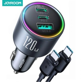 تصویر شارژر فندکی 120 وات Joyroom مدل JR-CCN07 