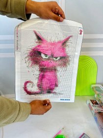 تصویر نقاشی الماسی رولی بزرگسال سایز ۳۰ در ۴۰ طرح طبیعت 