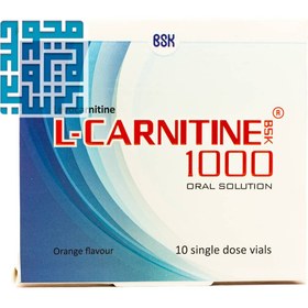 تصویر ویال ال - کارنیتین 1000 میلی گرمی ا L Carnitine 1000 mg Oral Solution L Carnitine 1000 mg Oral Solution