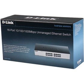 تصویر سوییچ 16 پورت دی-لینک مدل DGS-1016C D-Link DGS-1016C 16-Port Switch