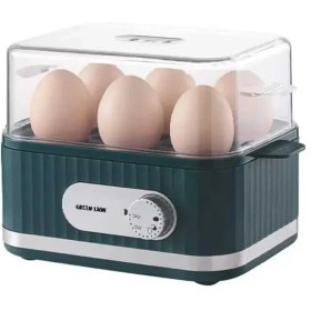 تصویر تخم مرغ پز هوشمندگرین لاین مدل GNSMEGGCKRGN ا Green Lion Smart Egg Cooker 