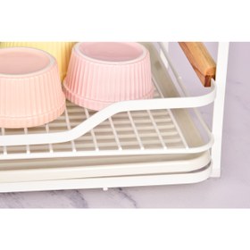 تصویر جاظرفی یونیک مدل UN-2840 دو طبقه سفید 