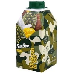 تصویر آبمیوه میکس چریکی سان استار 500 میلی لیتر SunStar