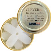 تصویر محافظ گوش ژله ای شش جفت CLEVER plus 