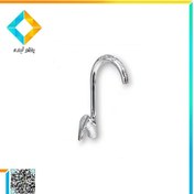 تصویر شیر ظرفشویی طوفان فلز مدل اردلان کروم مات Ardalan chrome matte toofan felez Dishwasher faucet