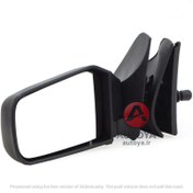 تصویر آینه بغل کامل تاشو چپ جهان پارت مناسب برای پراید 