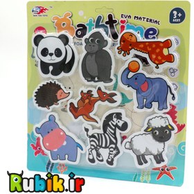 تصویر فوم حمام 9 تکه 