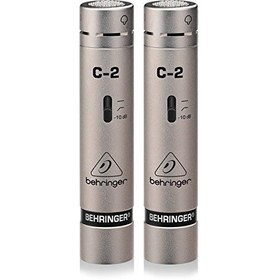 تصویر میکروفن استودیویی بهرینگر (قلمی) Behringer C-2 Studio Condenser Microphones 