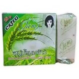 تصویر صابون برنج جم وزن ۶۵ گرم تایلندی ضدچروک 