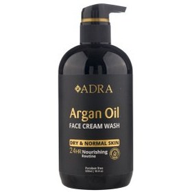 تصویر ژل شستشوی کرمی صورت حاوی روغن آرگان 500میل آدرا ا Adra Argan Oil Face Cream Wash 500ml Adra Argan Oil Face Cream Wash 500ml