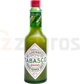تصویر سس فلفل سبز تاباسکو شيشه 60 ميل TABASCO مدل GREEN PEPPER SAUCE ا Tabasco Green Pepper Sauce 60ml‏ Tabasco Green Pepper Sauce 60ml‏