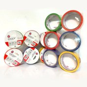 تصویر چسب کاغذی رنگی کایزر 4 سانت 16 یارد (SK138)(بسته 6 عددی) 