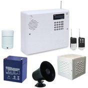 تصویر پک کامل دزدگیر سایلکس SG8-LITE مدل SL01/0002 