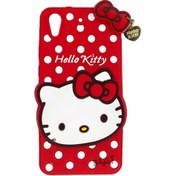 تصویر قاب عروسکی سیلیکونی طرح Hello Kitty مناسب برای HTC Desire 626-کد1213 