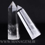 تصویر منشور کوارتز شفاف 