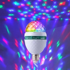 تصویر رقص نور مدل گردان LED کد 777 - هفت رنگ 