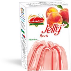 تصویر پودر ژله هلو آمون 100گرمی 