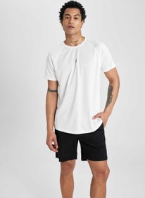 تصویر شورت شنا فاق نرمال طرح دار مردانه | دفاکتو Defacto B5991AX24HS 