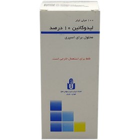 تصویر اسپری لیدوکائین ۱۰ درصد ایران دارو ۱۰۰ میلی لیتر Iran Darou Lidocaine 10% Spray 100ml