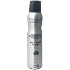 تصویر اسپری دئودورانت مردانه مدل Allure Homme حجم 200 میل بادی کر Body Care Deodorand Spray Allure Homme For Men 200ml