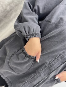 تصویر کت جین ساده 155 