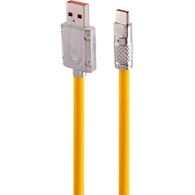 تصویر کابل تایپ سی فست شارژ Firstyou FY-001 6A 120W 1m Firstyou FY-001 6A 120W 1m TYPE-C CHARGING CABLE