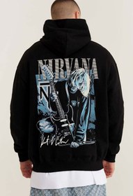 تصویر هودی نخی nirvana نیروانا - s nirvana sweatshirt