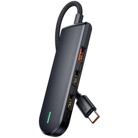 تصویر هاب تایپ سی 5 پورت مک دودو Mcdodo HU-143 5in1 USB-C Hub 