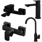 تصویر ست 4تکه البرز روز مدل ویزارد 