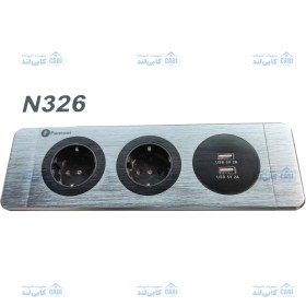 تصویر پریز برق روکار فانتونی مدل N32 connection panels