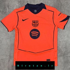 تصویر لباس سوم بچه گانه بارسلونا 2026 (خارجی) 