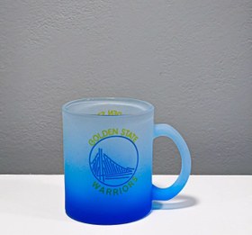 تصویر لیوان مات گلدن استیت golden state mug