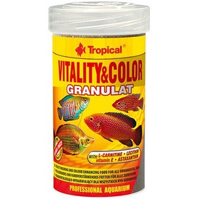 تصویر غذای ماهی Vitality Color-Granulat-tin برند تروپیکال 