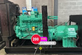 تصویر دیزل ژنراتور کامینز 6CTA8.3G2 – توان ۲۰۰ کاوا 