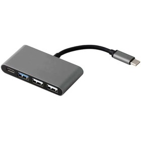 تصویر هاب 4 پورت USB-C بیاند مدل Beyound B-404 