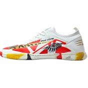 تصویر کفش فوتبال نایکی مدل مرکوریال مشکی نارنجی 