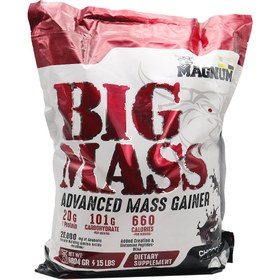 تصویر پودر بیگ مس (کربو پروتئین) مگنوم 6804 گرم ا Magnum Big Mass Powder 6804 gr Magnum Big Mass Powder 6804 gr
