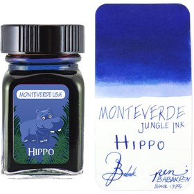 تصویر جوهر خودنویس مونته ورده کرگدن MONTEVERDE Hippo INK 30ml 