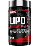 تصویر کپسول لیپوسیکس بلک ناترکس مدل Lipo-6 Black 