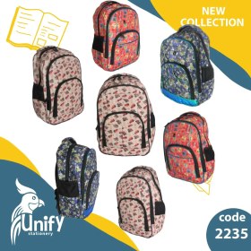تصویر کیف مدرسه یونیفای کد 2235 