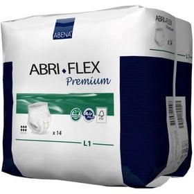 تصویر پوشک بزرگسال شورتی (ابری فلکس) Abri- Flex بزرگ Abena مدل L1 Abri- Flex Adult Diaper L1