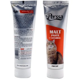 تصویر خمیر مالت گربه پرسا (آنتی هربال) 110 گرم ا Perssa Anti HairBall Paste 100g Perssa Anti HairBall Paste 100g