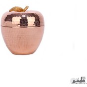 تصویر قندان مسی زنجان مدل سیب 